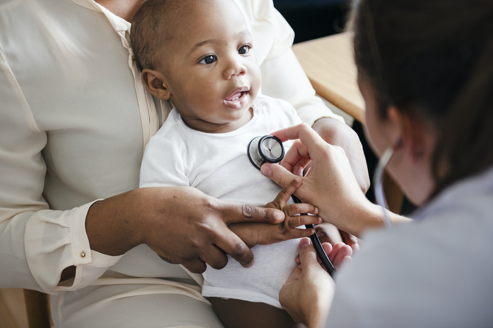 Baby visit to the doctor